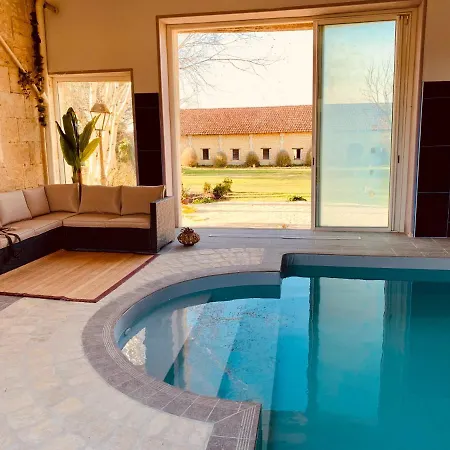 Luxury Chateau France - Pool Jonzac